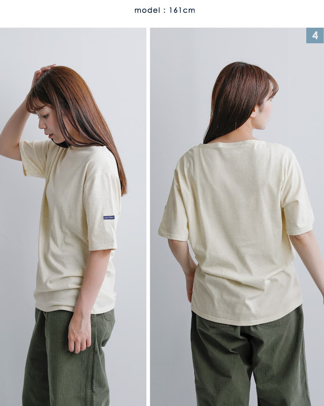SAINT JAMES セントジェームス PIRIAC ピリアック ボートネックT