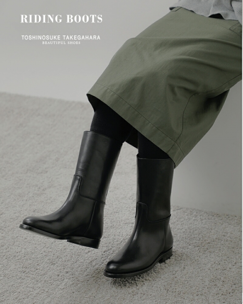 BEAUTIFUL SHOES ビューティフルシューズ ステアレザー ライディングブーツ “RIDING BOOTS” riding-boots-tr  【サイズ交換初回無料】 | iroma..aranciato