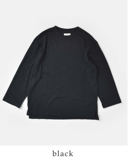 #atelier naruse 長袖Ｔシャツ カットソー ロンＴ アトリエナルセ atelier naruse / コットン~standard~カットソー（長袖