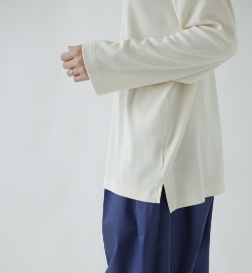 atelier naruse(アトリエナルセ)オーガニックコットンカットソー atelier naruse(アトリエナルセ)オーガニックコットンカットソー