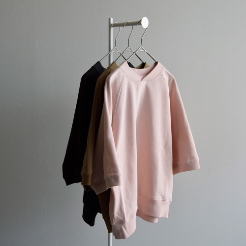 atelier naruse アトリエナルセ コットン 半袖 スウェットシャツ