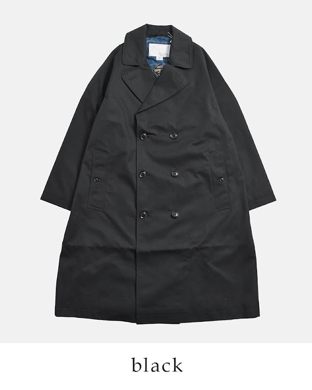 nanamica ナナミカ 2L コットン GORE-TEX ダブルブレステッドコート