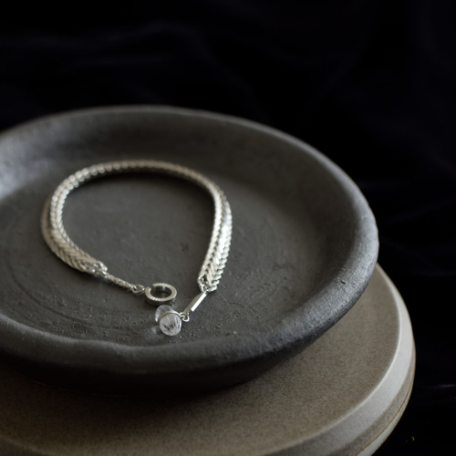 MAISON RUBUS. メゾンルーバス シルバー チェーン クリアクオーツ