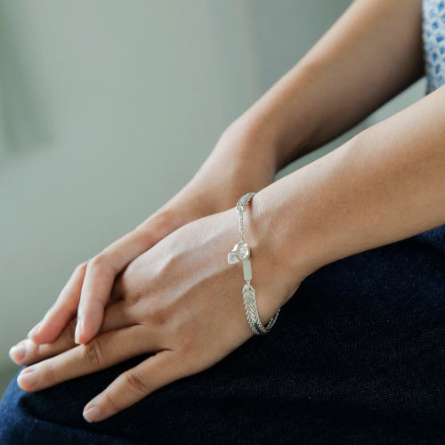 MAISON RUBUS. メゾンルーバス シルバー チェーン クリアクオーツ