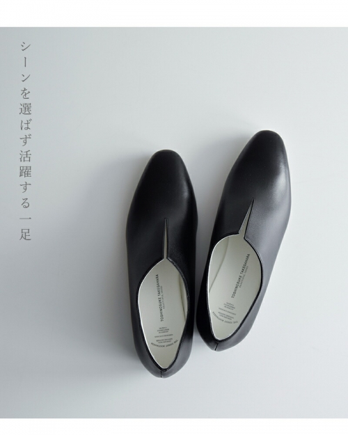 BEAUTIFUL SHOES ビューティフルシューズ ステアレザー ミニマルデザイン スリット シューズ slit-shoes |  iroma..aranciato