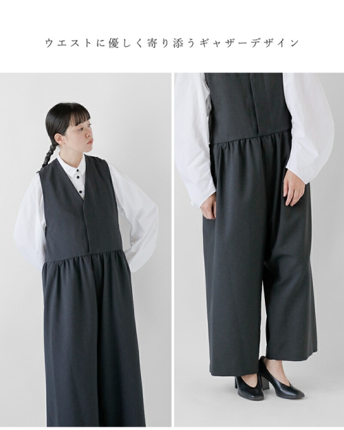 NO CONTROL AIR オーバーオール NO CONTROL AIR ノーコントロールエアー クリア ツイル オーバーオール