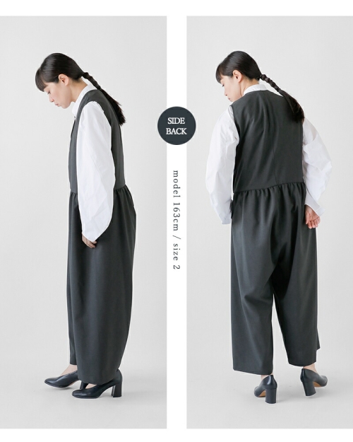 NO CONTROL AIR ノーコントロールエアー ウエストギャザー ワイド