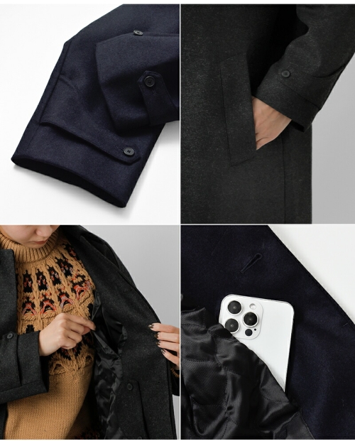 【オーダー品】 clari(not)　clean 系 NO CONTROL AIR ノーコントロールエアー スタンダードフラノ ウール