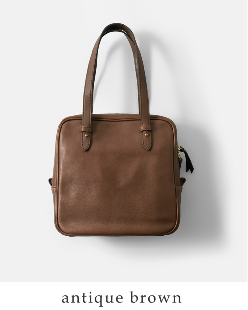 Yammart square hand bag スクエアハンドバッグ Yammart(ヤマート)カウレザースクエアハンドバッグ square-hand