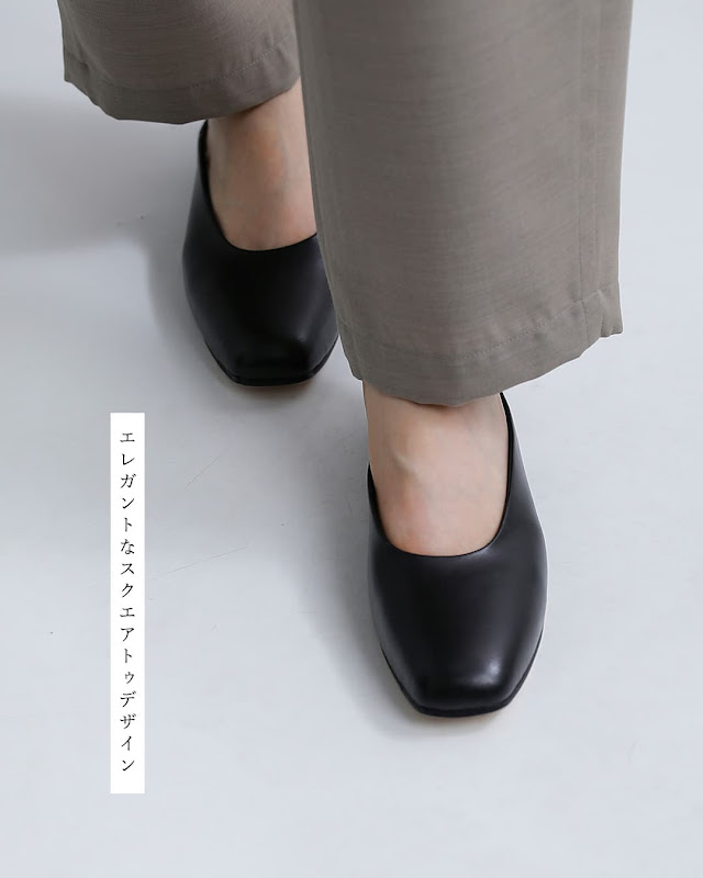 BEAUTIFUL SHOES ビューティフルシューズ キップレザー スクエア