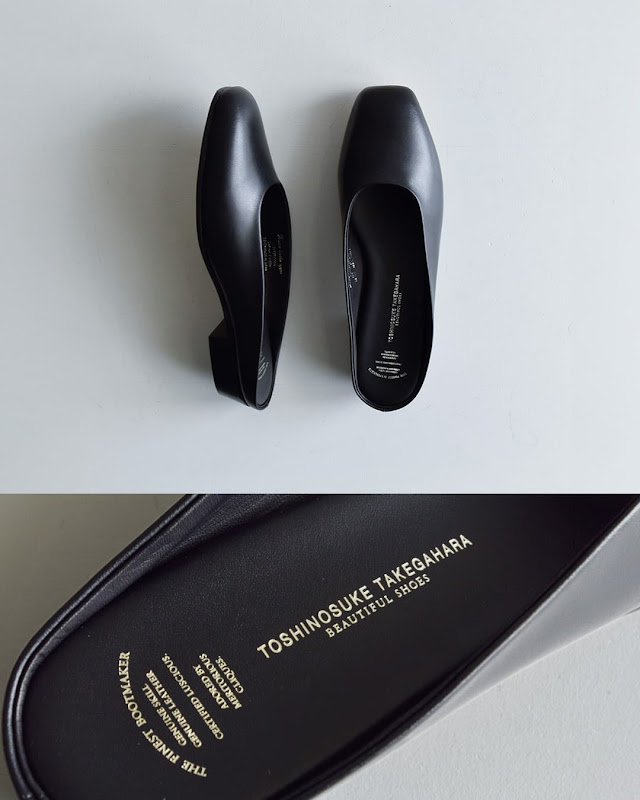 BEAUTIFUL SHOES ビューティフルシューズ キップレザー スクエア