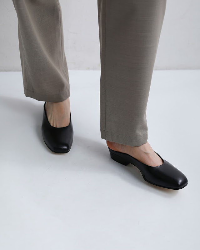 BEAUTIFUL SHOES ビューティフルシューズ キップレザー スクエア