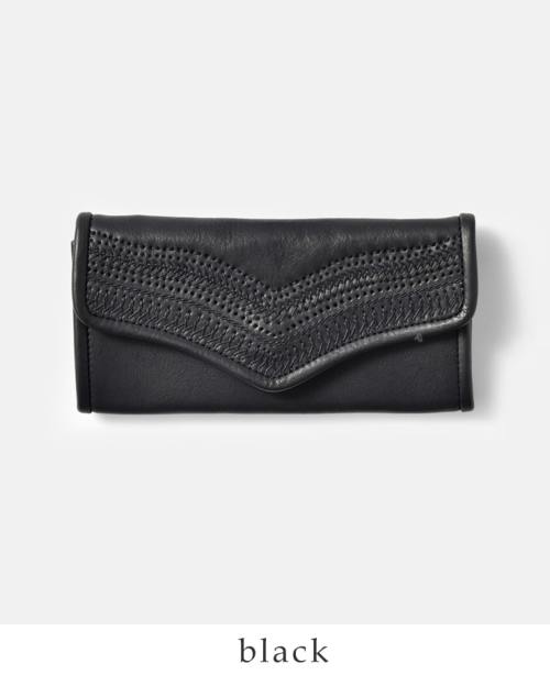 Yammart(ヤマート)カウレザー刺繍ロングウォレット stitch-long-wallet