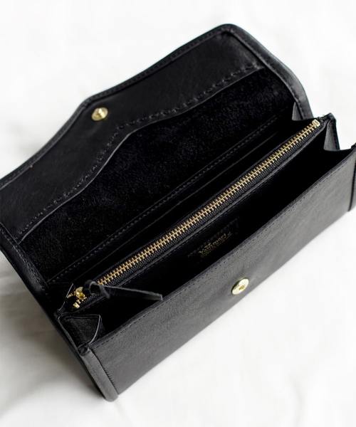 Yammart(ヤマート)カウレザー刺繍ロングウォレット stitch-long-wallet