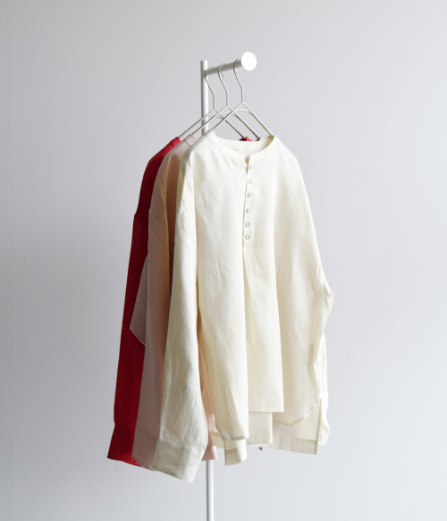 atelier naruse アトリエナルセ リネン スモック ブラウス