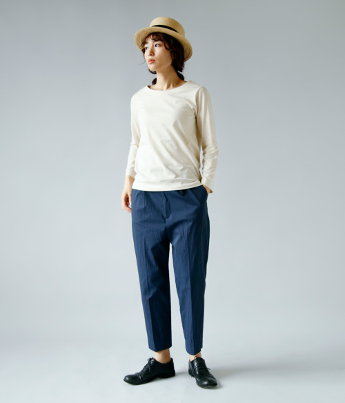 再入荷** atelier naruse アトリエナルセ コットンボーダー