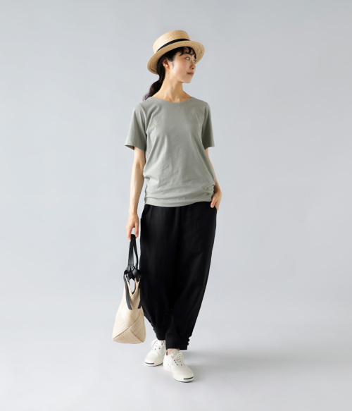 atelier naruse / コットン~standard~カットソー（長袖
