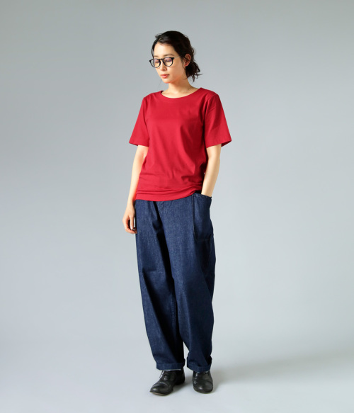 atelier naruse / コットン~standard~カットソー（長袖