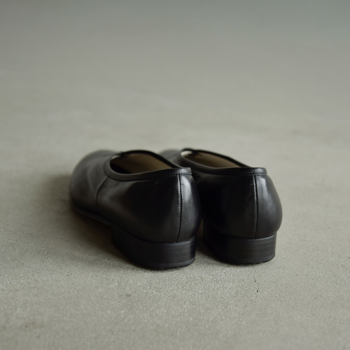 Post Production ポストプロダクション シープレザー ティア パンプス