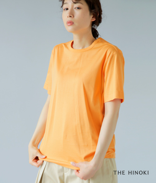 THE HINOKI ザ ヒノキ オーガニックコットン ハーフスリーブ T