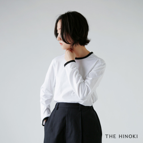 THE HINOKI ザ ヒノキ オーガニック コットン ロングスリーブ THE HINOKI ザ ヒノキ オーガニック コットン ロングスリーブ