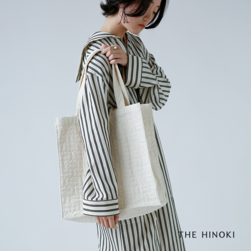THE HINOKI ザ ヒノキ オーガニック コットン キルティング トート