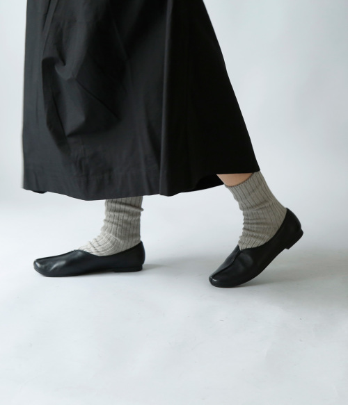 THE HINOKI ザ ヒノキ オーガニック コットン リネン リブソックス