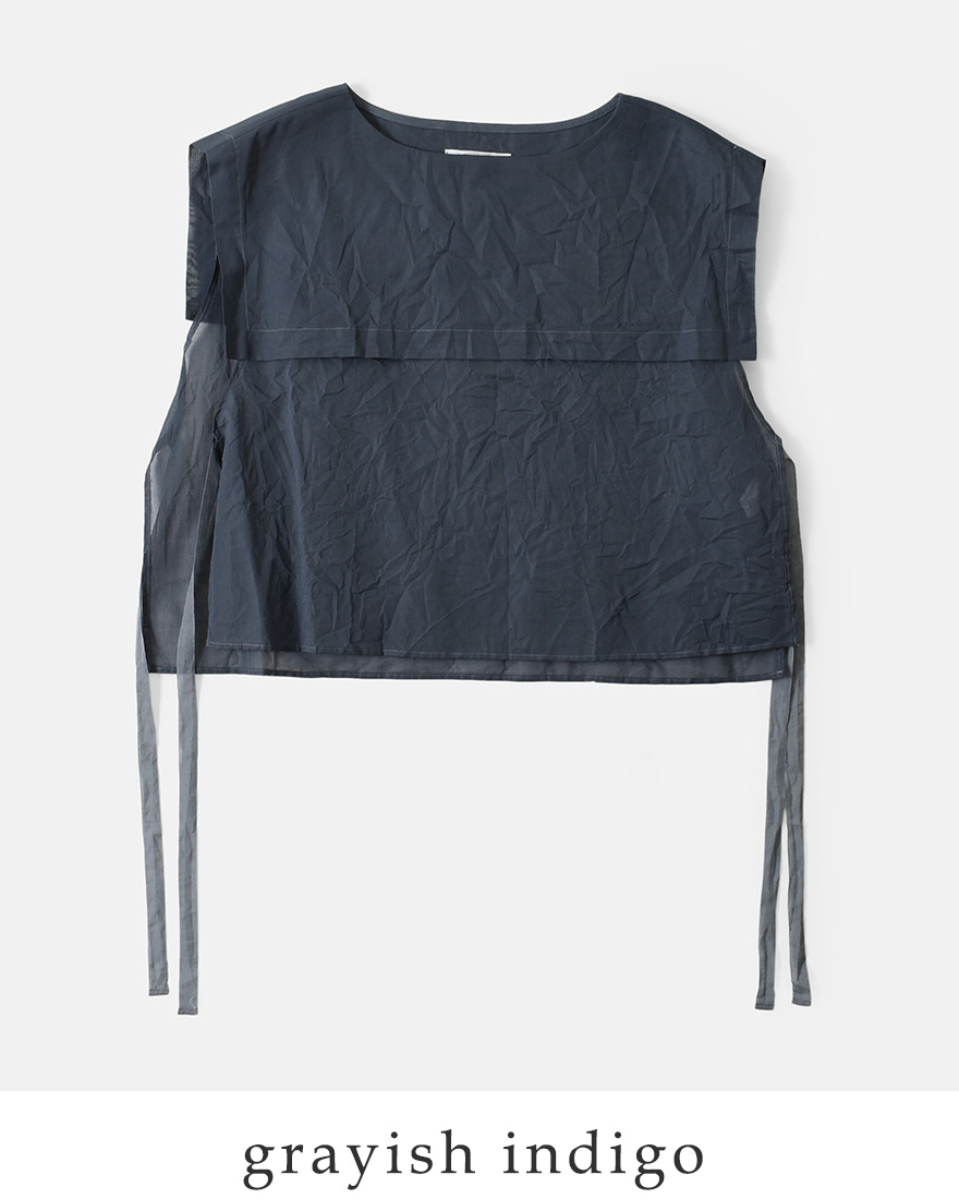 2025SS toujours オーガンジー Dickey 2025SS toujours オーガンジー Dickey 2025SS toujours オーガンジー