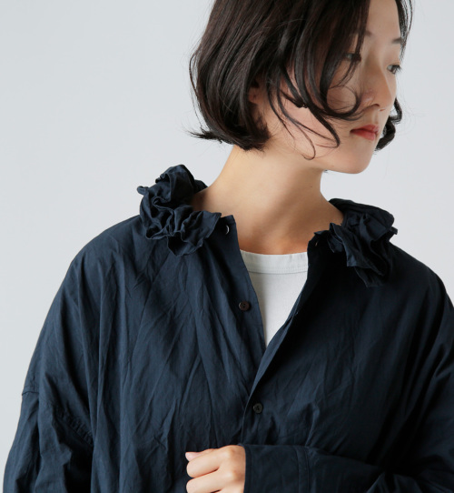 20%OFF】TOUJOURS トゥジュー ファインヤーン コットン シャツ