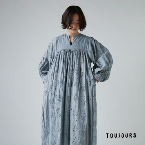 toujours トゥジューストライプ ノースリーブ TOUJOURS トゥジュー
