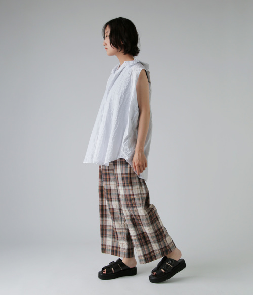 TOUJOURS トゥジュー フェード リサイクルコットン マドラス