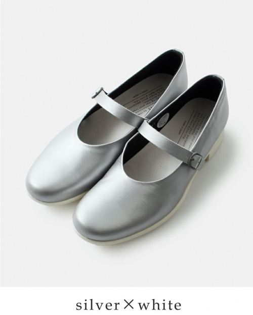 【美品】トラベルシューズバイショセ　フラットバレーシューズ　シルバー36 imgrc0129624955.jpg