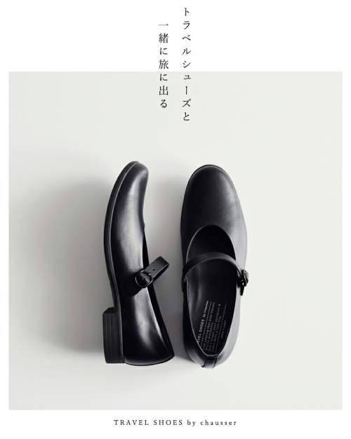 TRAVEL SHOES by chausser トラベルシューズバイショセ レザーワン