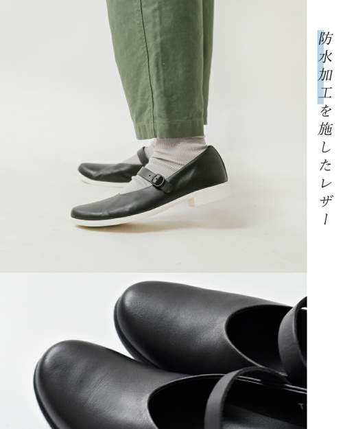 TRAVEL SHOES by chausser トラベルシューズバイショセ レザーワン