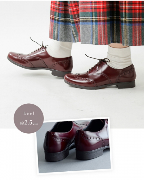 TRAVEL SHOES by chausser ウィングチップレザーシューズ TRAVEL SHOES by chausser トラベルシューズバイショセ ウィングチップ