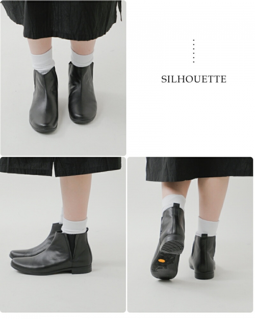 TRAVEL SHOES by chausser トラベルシューズバイショセ 晴雨兼用サイドゴアレザートラベルブーツ tr-005-rf  【サイズ交換初回無料】 | iroma..aranciato