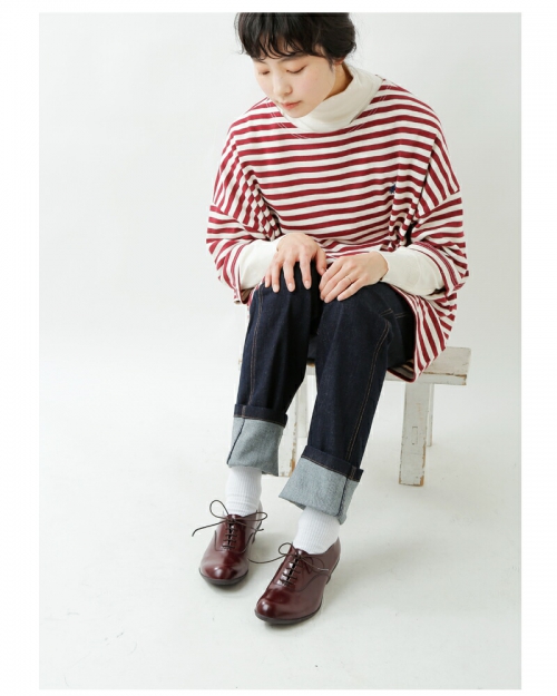 TRAVEL SHOES by chausser トラベルシューズバイショセ レザー レース