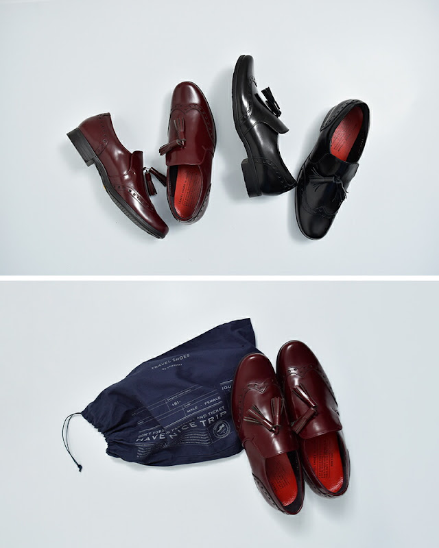 TRAVEL SHOES by chausser トラベルシューズバイショセ ガラスレザー TRAVEL SHOES by chausser トラベルシューズバイショセ ガラスレザー