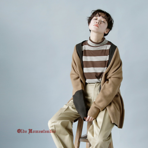 Olde Homesteader(オールド ホームステッダー)コットンボーダーモック