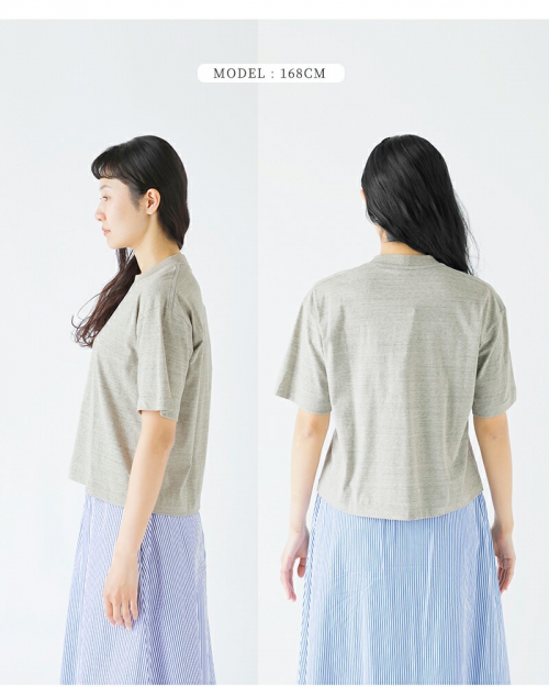 オトなつ　イヴ UNDYED アンダイド 別注 無染色オーガニックコットン 半袖