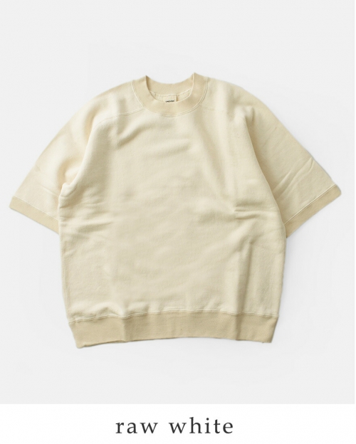 UNDYED アンダイド 別注 オーガニック コットン 裏毛 ショートスリーブ