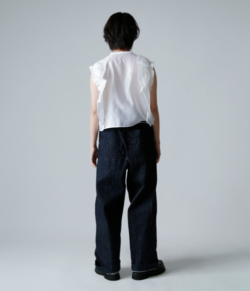 新品タグ付き WONDER FULL LIFE コットン シルク ブラウス MUSLIM KURTA SHORT ブラウス / MULBERRY SILK / handloom silk