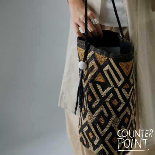 バッグ counter point COUNTERPOINT カウンターポイント クバ ラウンド ミドル バッグ KUBA