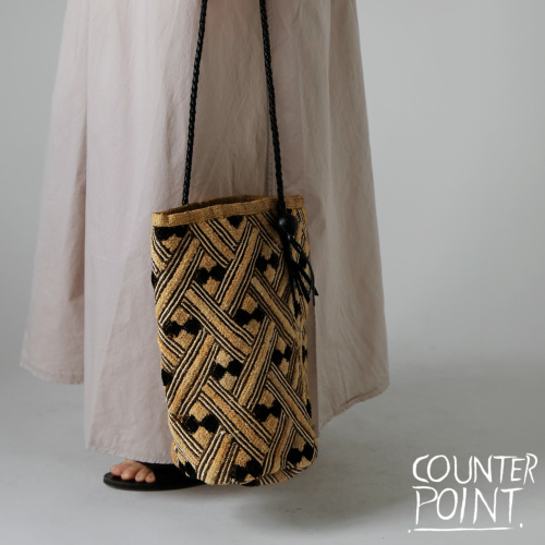 バッグ counter point COUNTERPOINT カウンターポイント クバ ラウンド ミドル バッグ KUBA