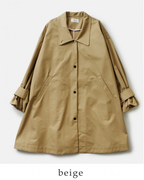 whyto ホワイト コットン テントライン コート “TENT LINE COAT ...