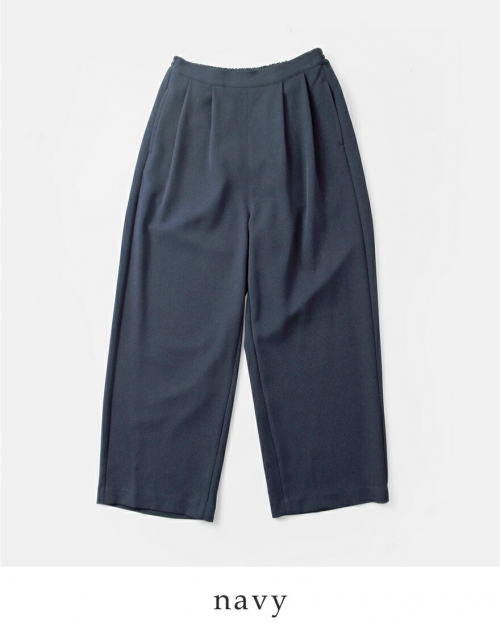 whyto ホワイト イージー ワイドパンツ “EASY WIDE PANTS