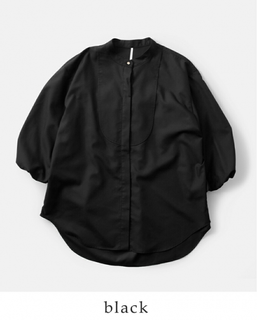 whyto ホワイト バルーンスリーブ ブラウス “BALOON SLEEVE BLOUSE