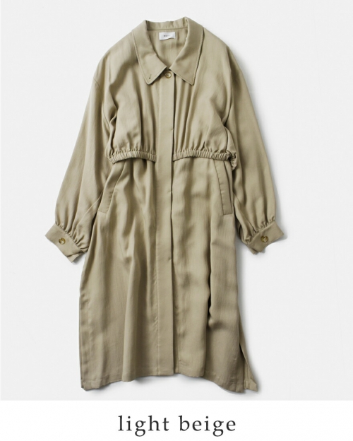 whyto ホワイト レイヤード バルーンコート “LAYERED BALLOON