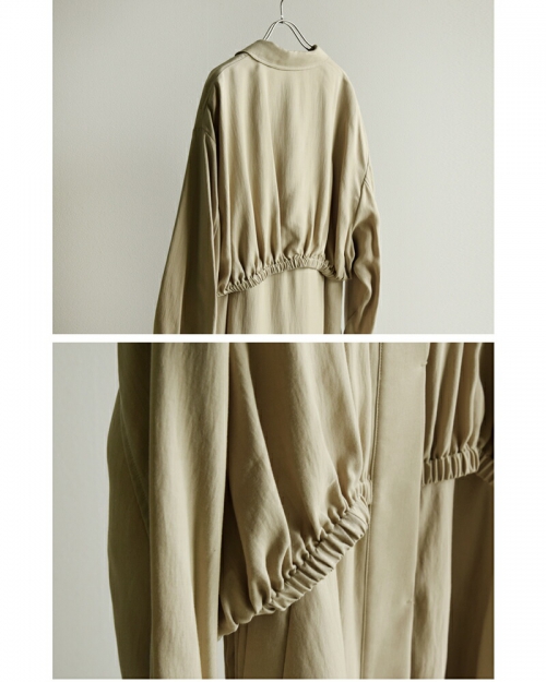 whyto ホワイト レイヤード バルーンコート “LAYERED BALLOON