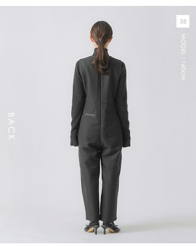 whyto ホワイト デザインタック オーバーオール design tuck overall 